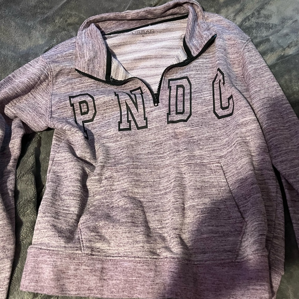 Small PNDC long sleeves purple shirt (no hood)